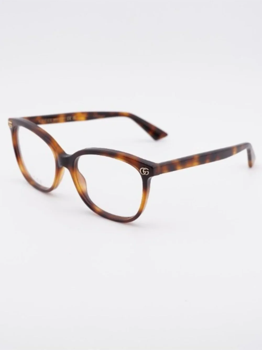 Gucci GG1816O 006 Eyeglasses Havana 54mm Cat Eye Frame